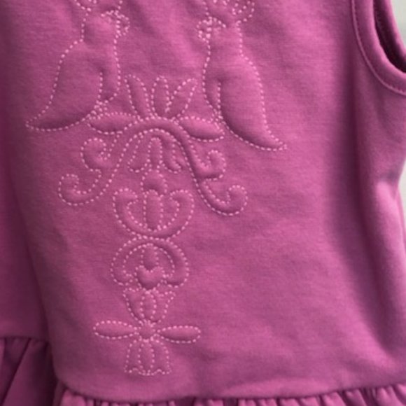 Janie and Jack Pink Bird Embroidered Dress 12 -18 months - Picture 5 of 5
